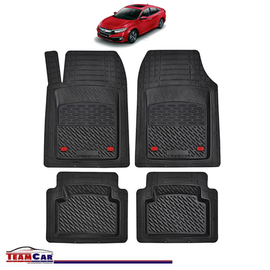 Covorașe Auto TeamCar® Tip Tăviță Compatibile Honda Civic 10 (2016–2021) - Hatchback