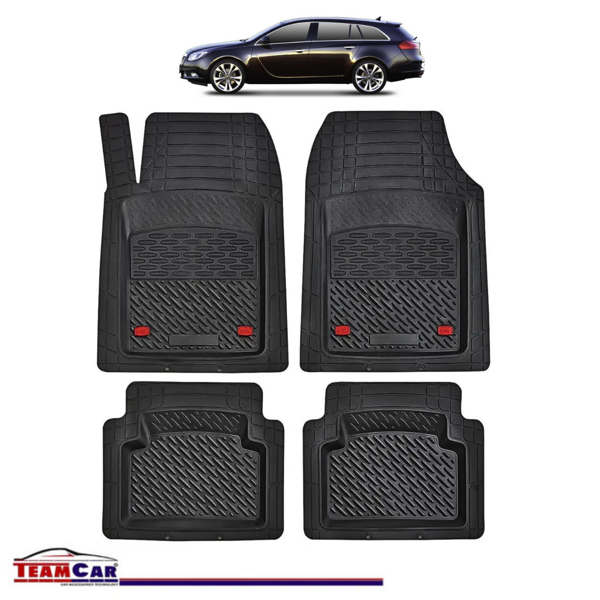 Covorașe Auto TeamCar® Tip Tăviță Compatibile Opel Insignia A (2008–2017) - Combi