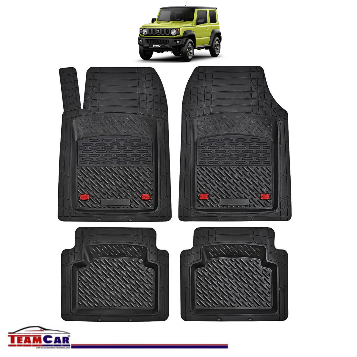 Covorașe Auto TeamCar® Tip Tăviță Compatibile Suzuki Jimny 4 (2018–prezent) - Suv