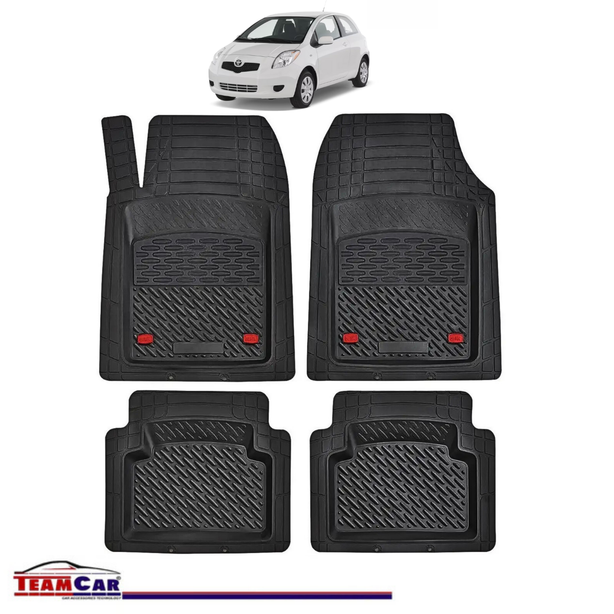 Covorașe Auto TeamCar®Tip Tăviță Compatibile Toyota Yaris XP10 (1999–2005) - Hatchback