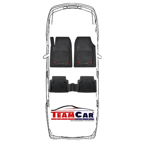 Covorașe Auto TeamCar® Tip Tăviță Compatibile Volkswagen Touareg I (2002–2010) - Suv