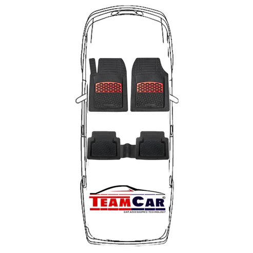 Opel Astra H Sedan Covorase Tip Tavita (2004–2010) Red