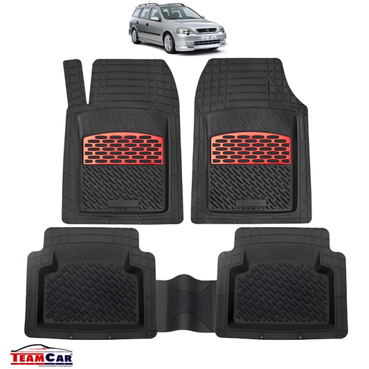 Opel Astra G Covorase Auto TeamCar® Tip Tăviță Compatibile (1998–2009) - Combi Red