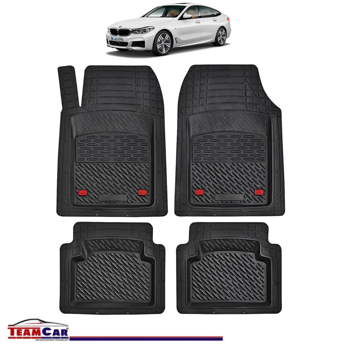 Covorase Auto TeamCar® Tip Tavita Compatibile BMW Seria 6 GT G32 Gran Turismo (2017–2025)