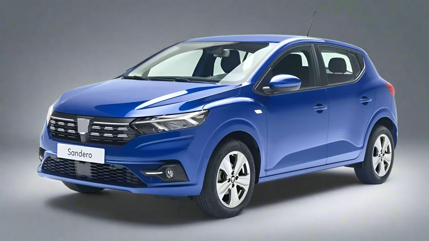 Covorașe Auto TeamCar® Tăviță Compatibile Dacia Sandero III (2020–prezent) - Blue