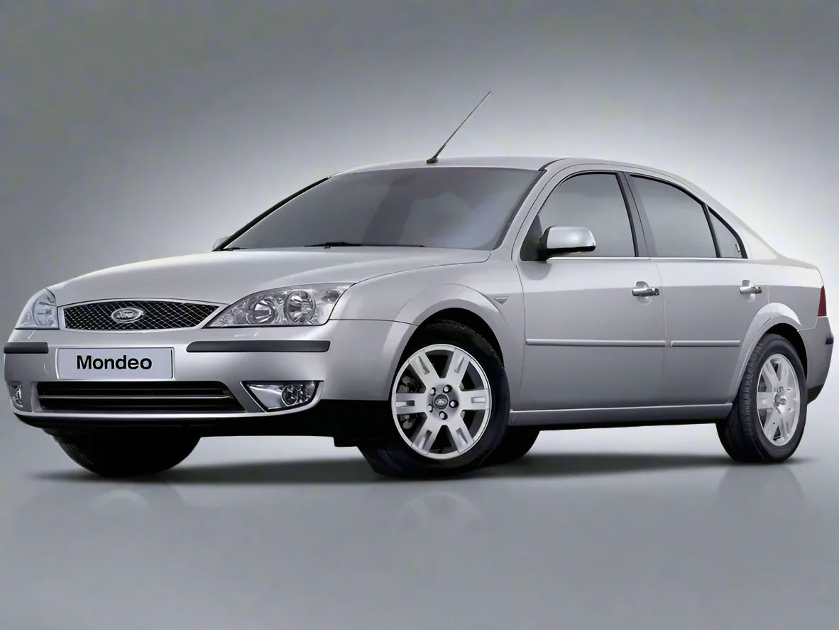 Covorașe Auto TeamCar® Tip Tăviță Compatibile Ford Mondeo Mk3 (2000–2007) - Sedan Red