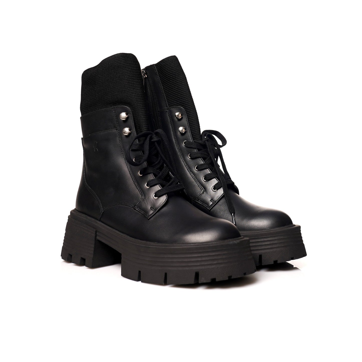 Brodequin Noir | Chaussette