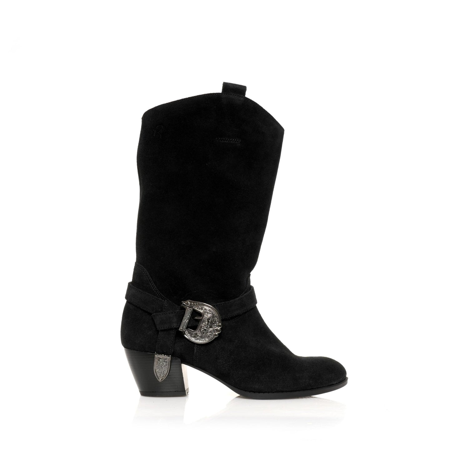 Santiag Noir Suede