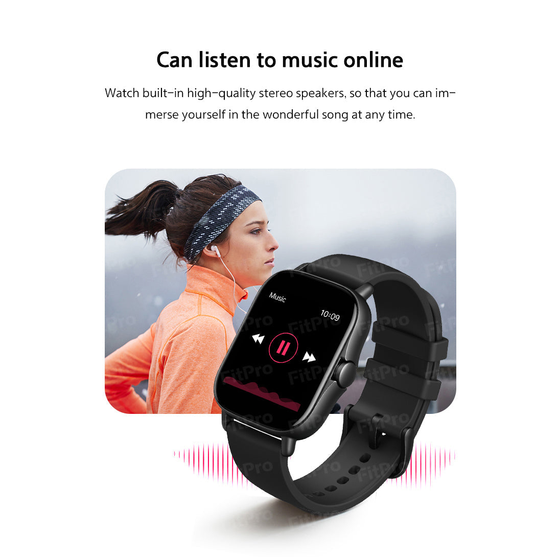 Ceas Inteligent SmartWatch, Pedometru, Apel Bluetooth, Autonomie 5-10 Zile, Rezistent la apa, Notificari Social Media, Monitorizare Somn, Ritm Cardiac, Contor Calorii, Ecran Tactil HD 1.83 inch, Moduri Sport, Incarcator Wireless, Fitness Tracker