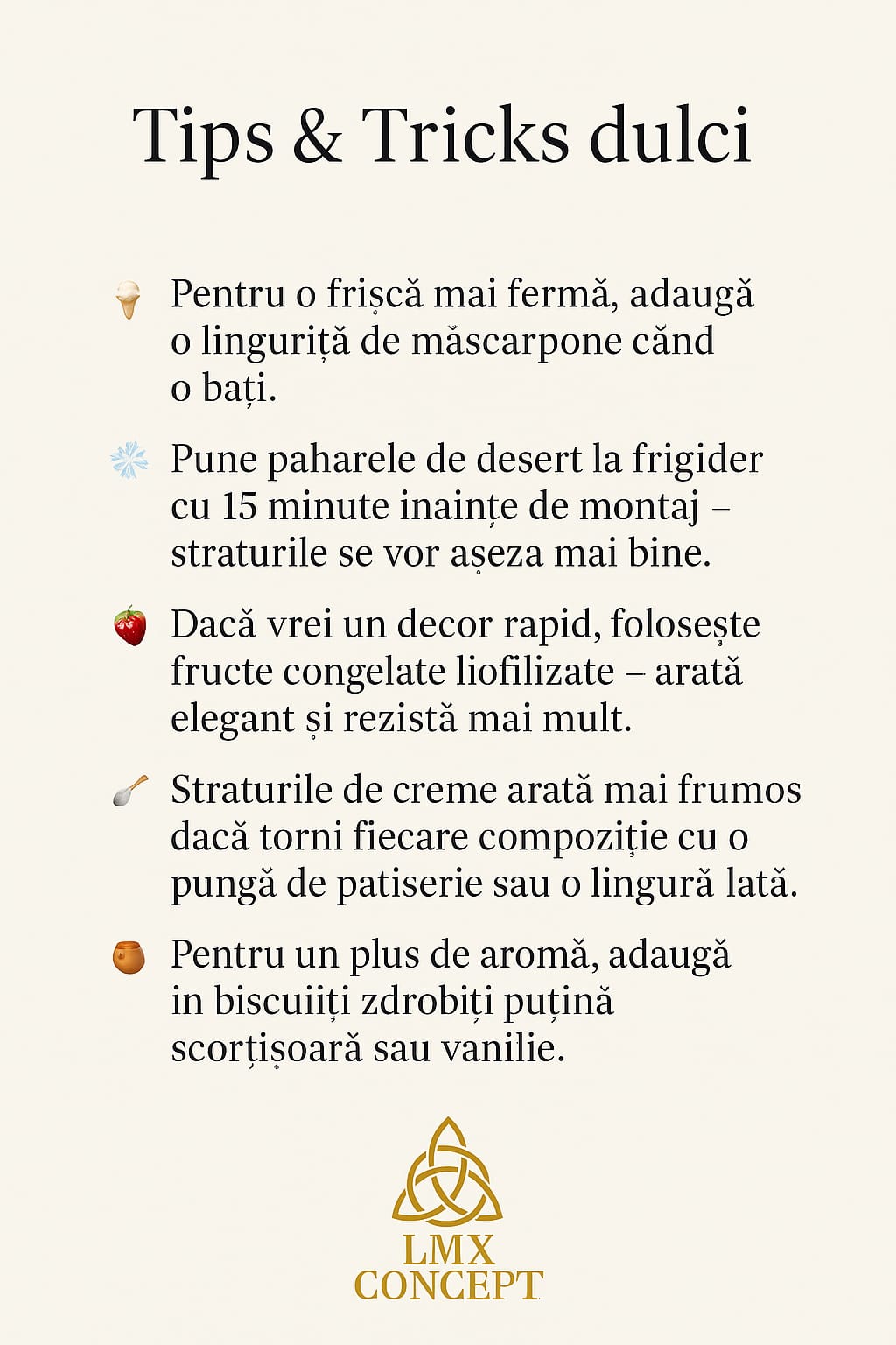 Deserturi la Pahar- Gourmet Collection