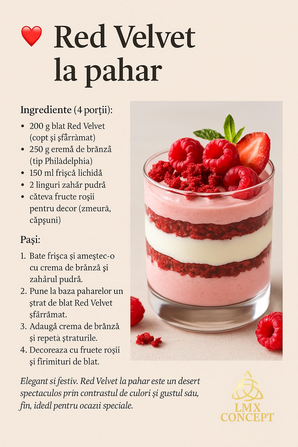 Deserturi la Pahar- Gourmet Collection