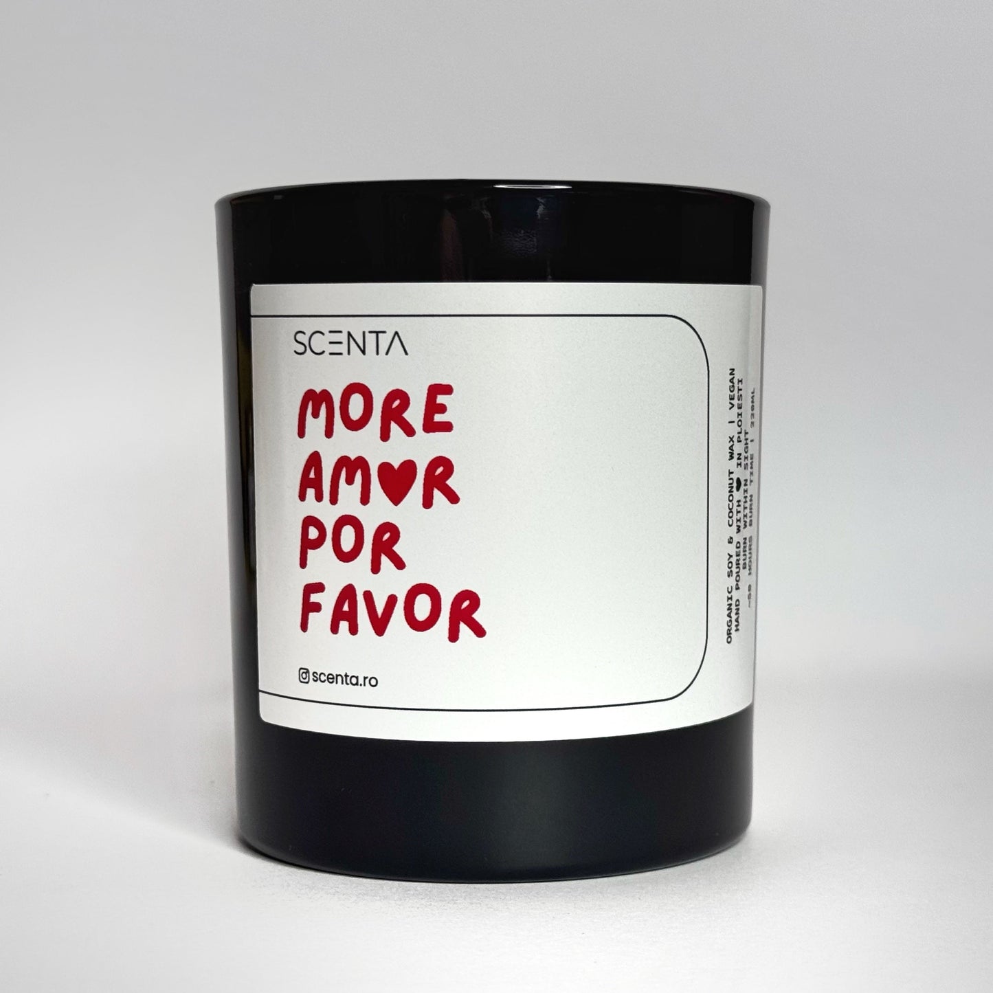 Lumânare parfumată More Amor Por Favor