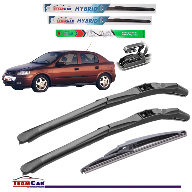 Stergatoare OPEL Astra G Hatchback (1998–2004) TeamCar® Hybrid – Set Complet