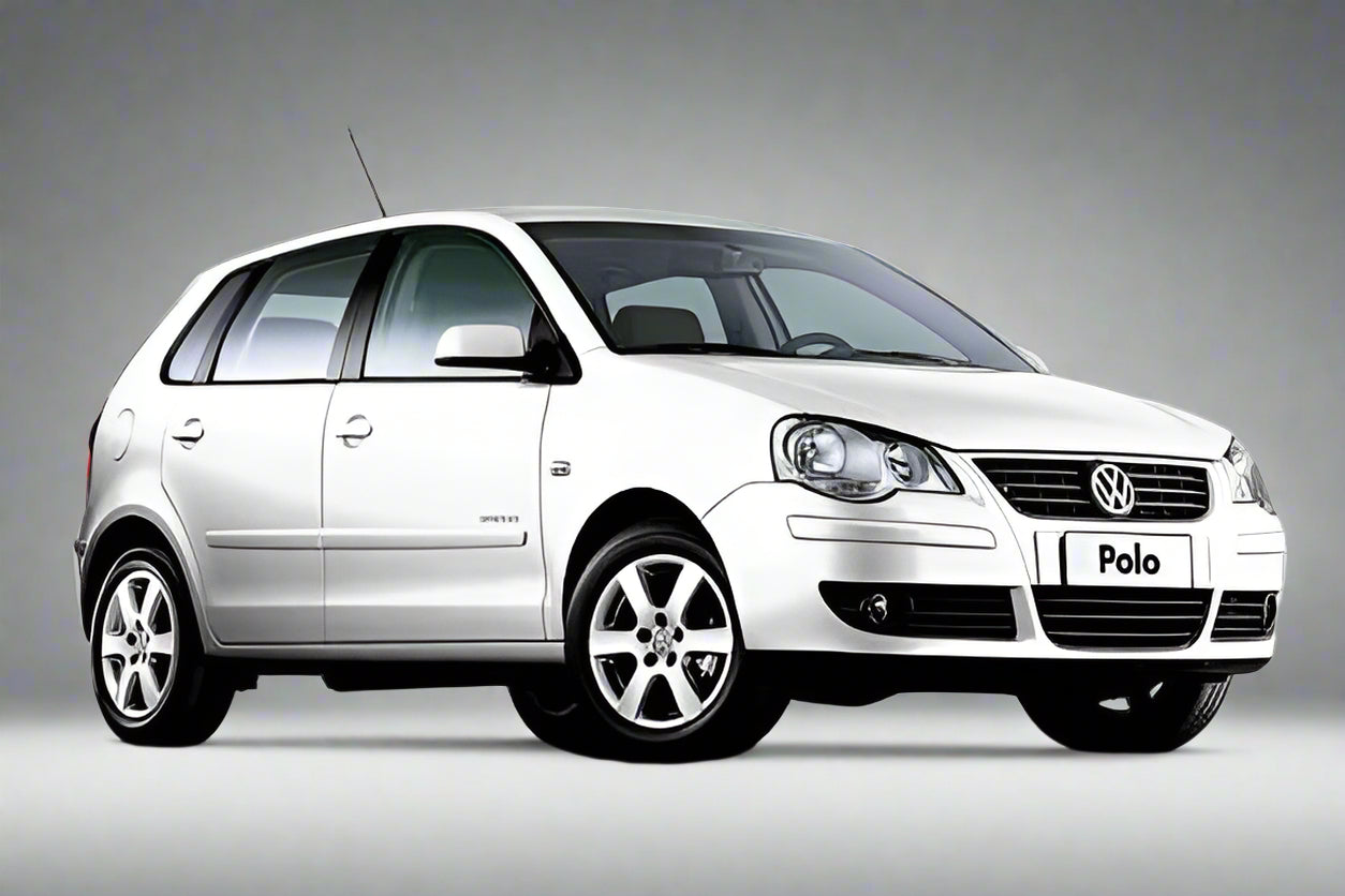 Volkswagen Polo IV Covorașe TeamCar® Tip Tăviță Compatibile (2001–2009) - Blue