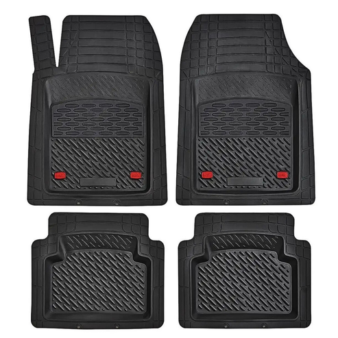 Covorase Auto TeamCar® Kia Sorento UM (2015-2020) - Negru - Cauciuc Rezistent Tip Tavita