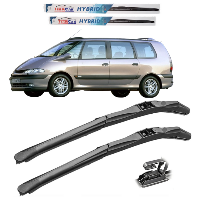 Stergatoare Renault Espace III (1996–2002) TeamCar® Hybrid – Set fata