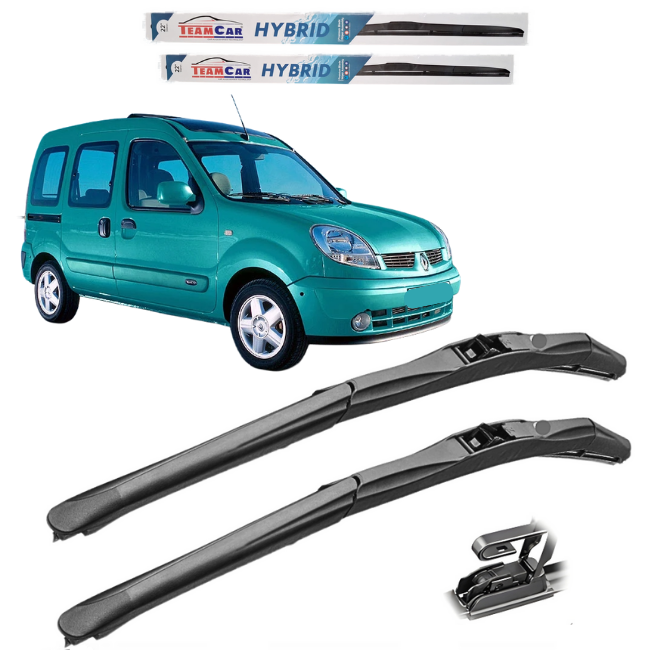 Stergatoare Renault Kangoo I 1997–2007 TeamCar® Hybrid – Set fata