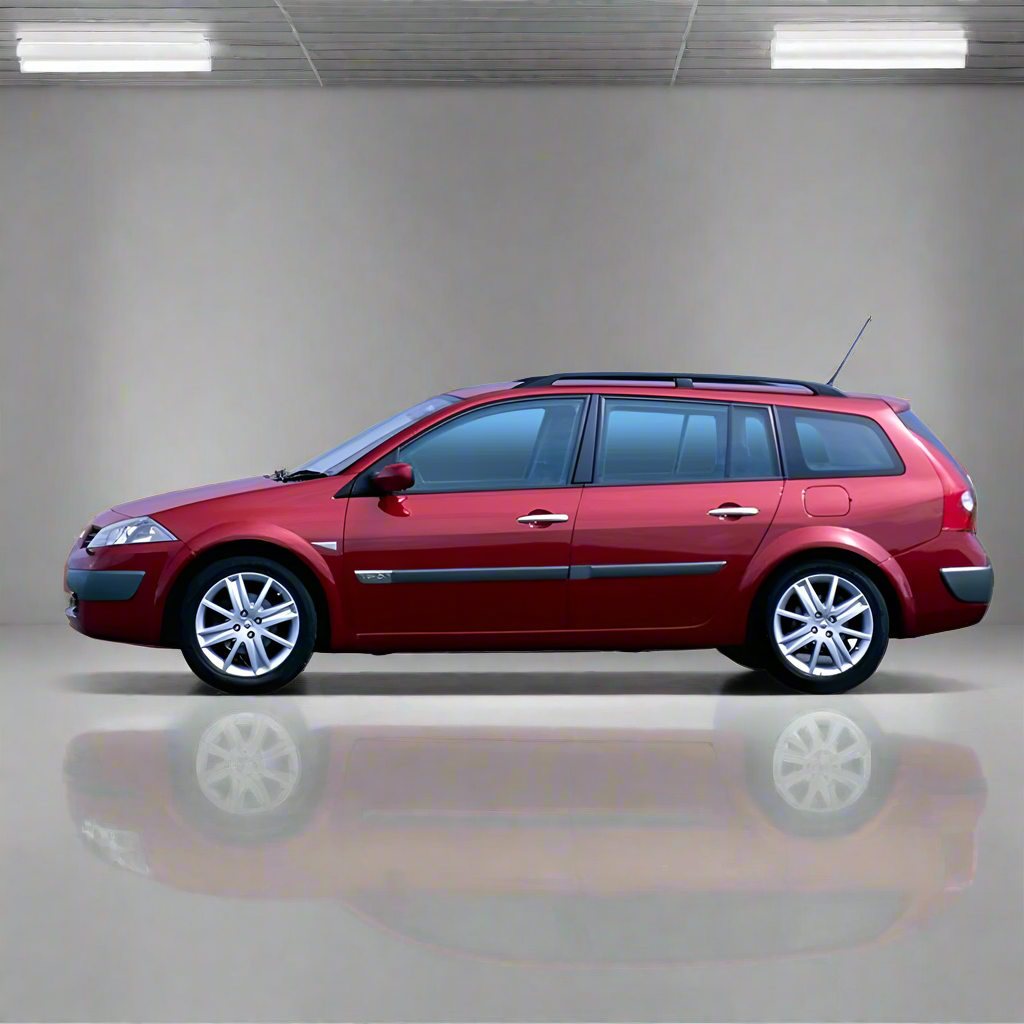 Covorașe Universale Renault Megane II Grandtour 2006–2009 – Galben/Negru