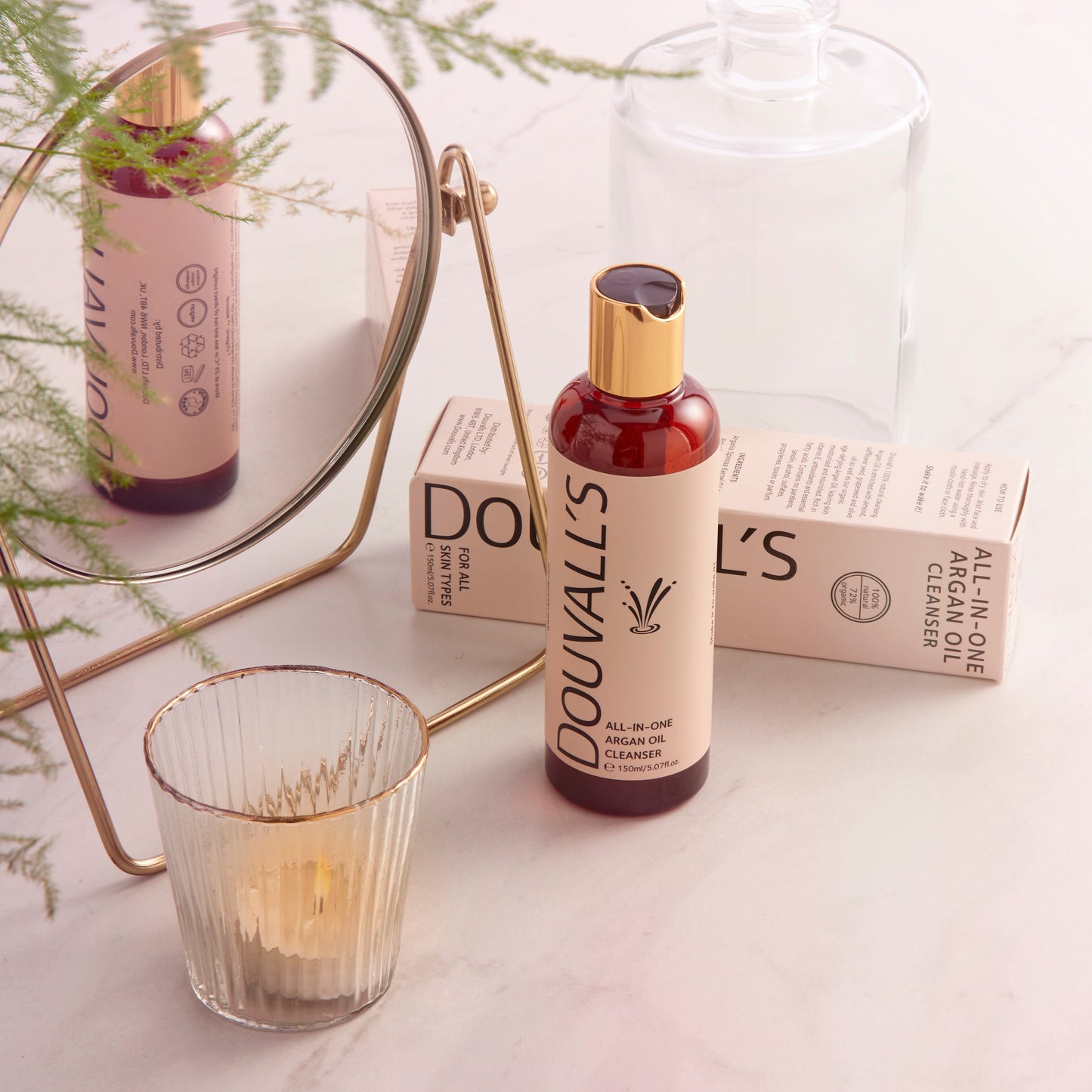 All-in-One Organic Argan Oil Cleanser 150ml | Deep Cleansing and makeup removing-2