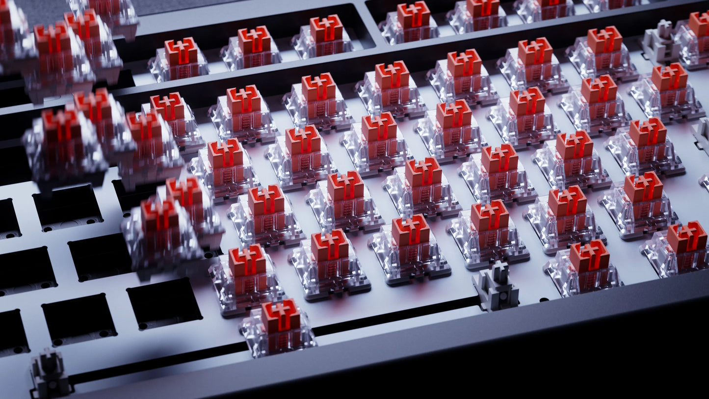 QwertyKey75 HE Momo – Efect Hall, Declanșare rapidă, RGB, Snap Tap, Comutatoare magnetice