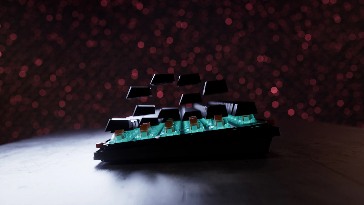 QwertyKey75 HE Momo – Efect Hall, Declanșare rapidă, RGB, Snap Tap, Comutatoare magnetice