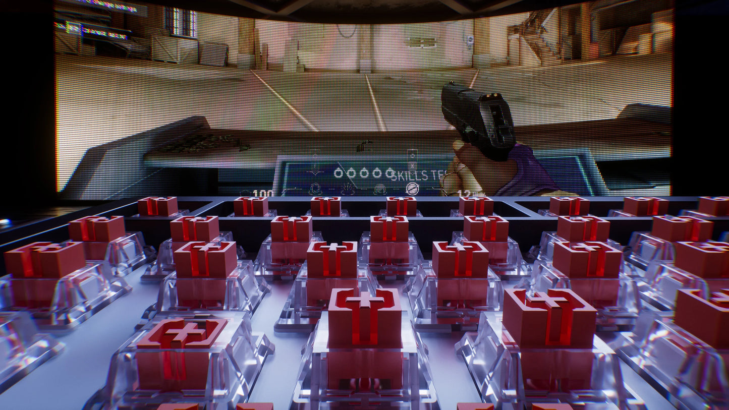 QwertyKey75 HE Momo – Efect Hall, Declanșare rapidă, RGB, Snap Tap, Comutatoare magnetice