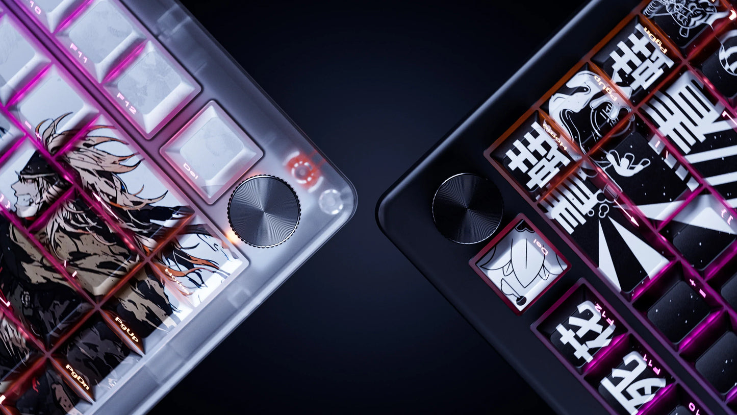 QwertyKey75 HE Momo – Efect Hall, Declanșare rapidă, RGB, Snap Tap, Comutatoare magnetice