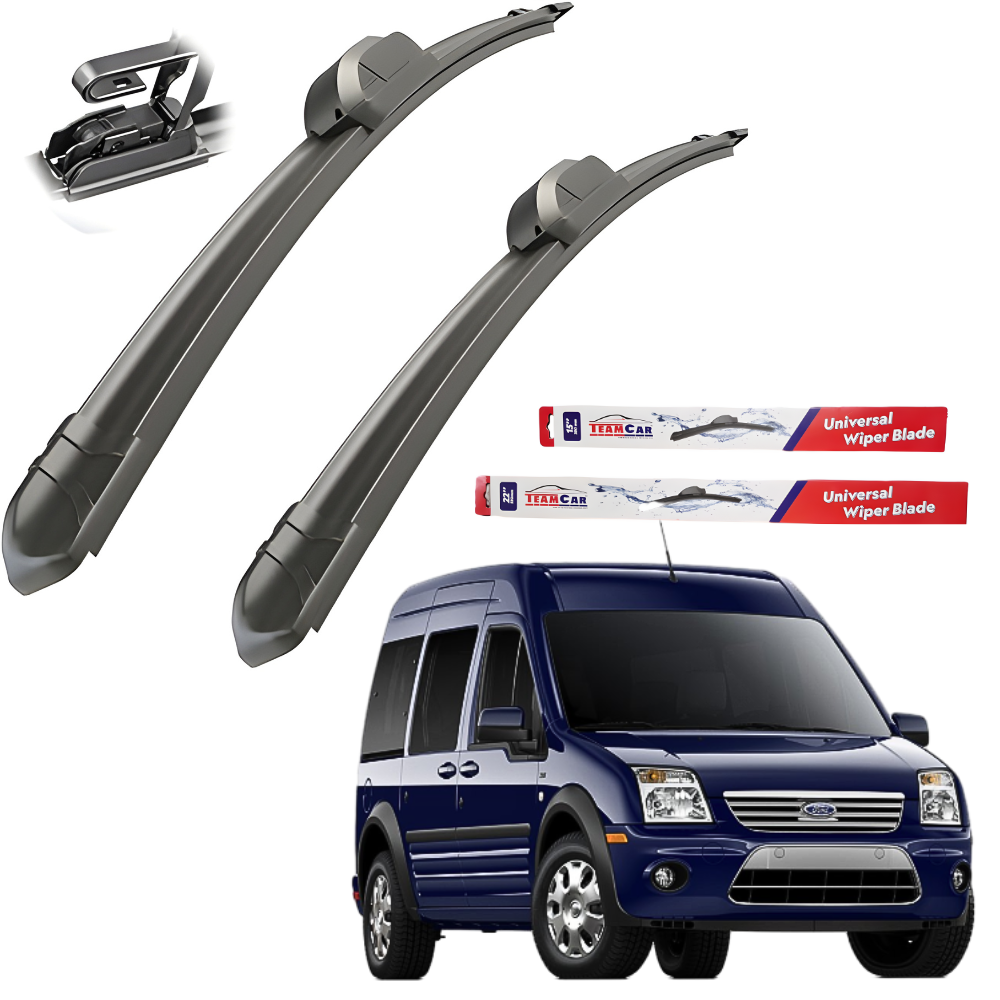 Stergatoare Ford Transit Connect Mk1 (2002–2013) TeamCar® Flat – Set fata
