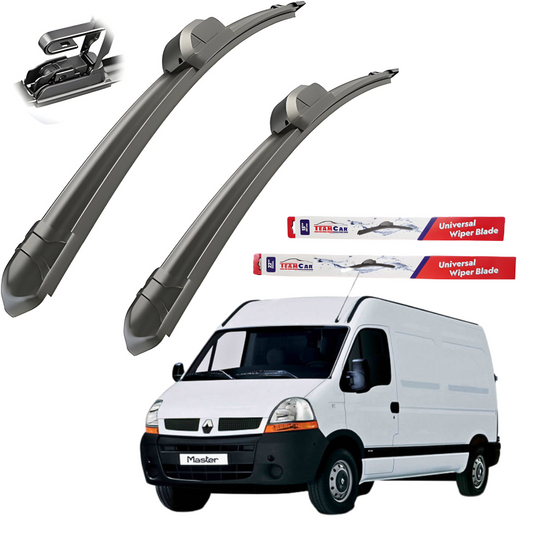 Stergatoare RENAULT Master II (1998–2010) TeamCar® Flat – Set fata