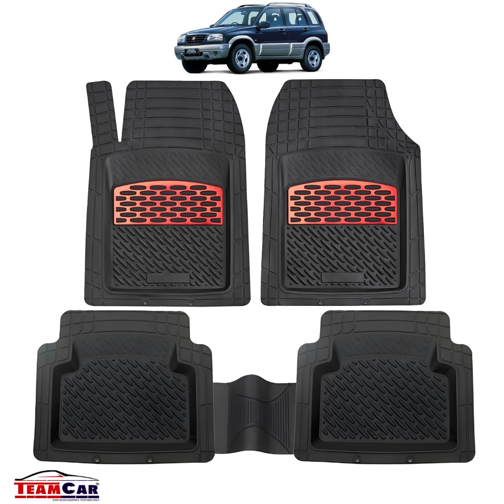 Suzuki Grand Vitara 1 Covorase Auto TeamCar® Tip Tăviță Compatibile (1998–2005) - Suv Red