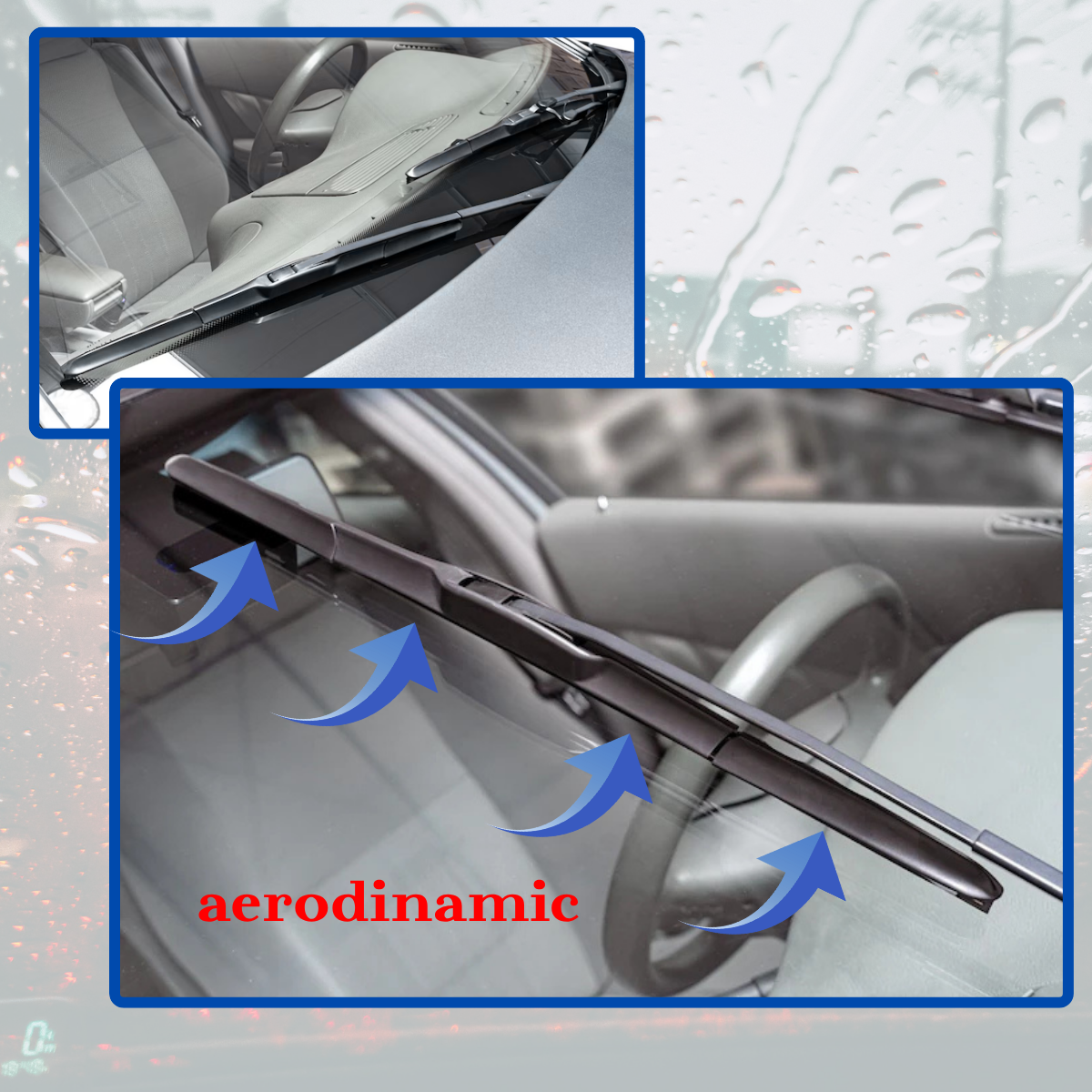 Stergatoare Mercedes Vito W638 (1996–2003) TeamCar® Flat – Set fata