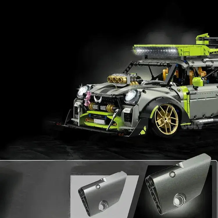 Ultimate British Bug – 1:8 Scale Drift Model Car, 45cm, 2500+ Pieces, RC Drift Technology