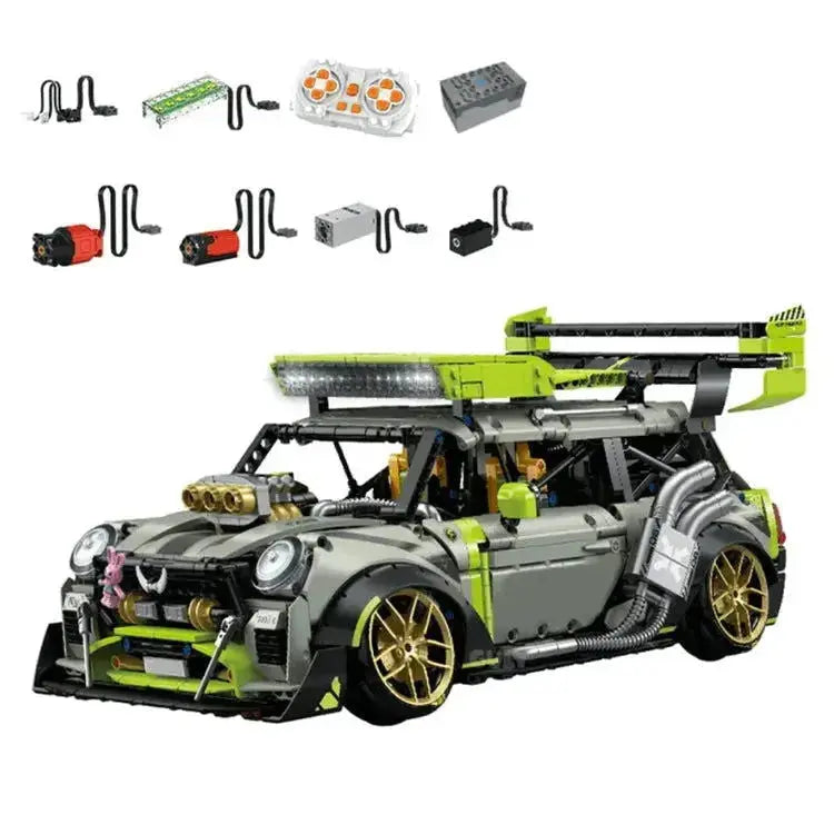 Ultimate British Bug – 1:8 Scale Drift Model Car, 45cm, 2500+ Pieces, RC Drift Technology