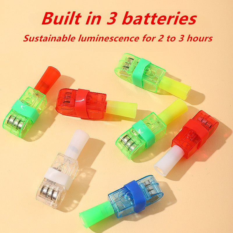 5db ujjlámpák, rajzfilm vetítőlámpák különféle mintákkal és színekkel,-4