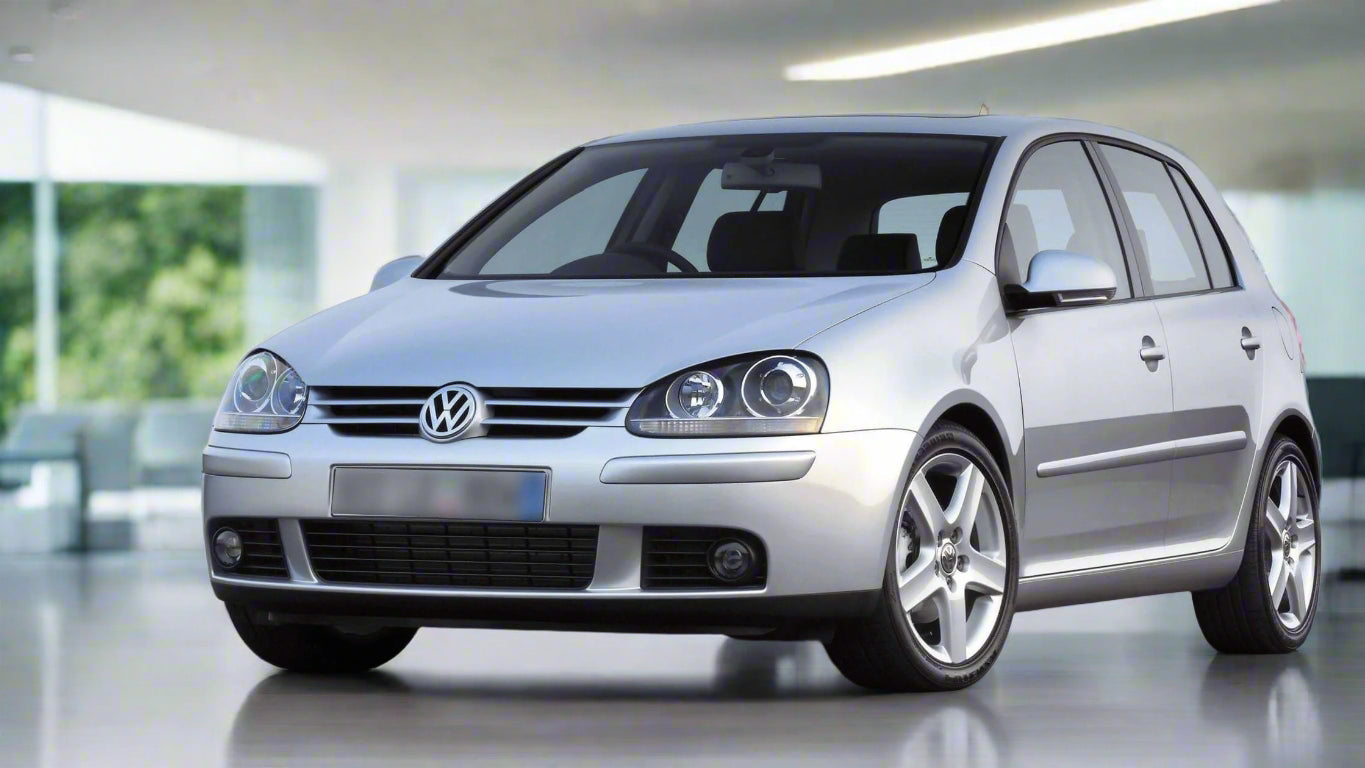Covorase Auto TeamCar® Tip Tavita Compatibile Volkswagen Golf 5 Hatchback 5 uși (2003–2009) Negru/Rosu