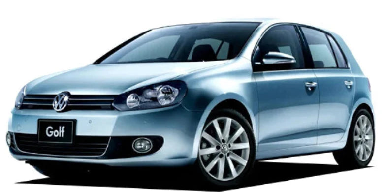 Covorașe Auto TeamCar® Tip Tăviță Volkswagen Golf VI (2008–2012) - Hatchback Red