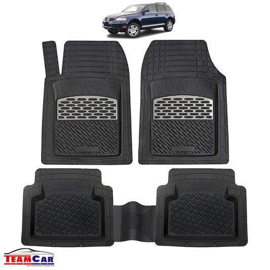 Volkswagen Touareg Covorașe Auto TeamCar® Tip Tăviță Compatibile (2002–2010) - Silver