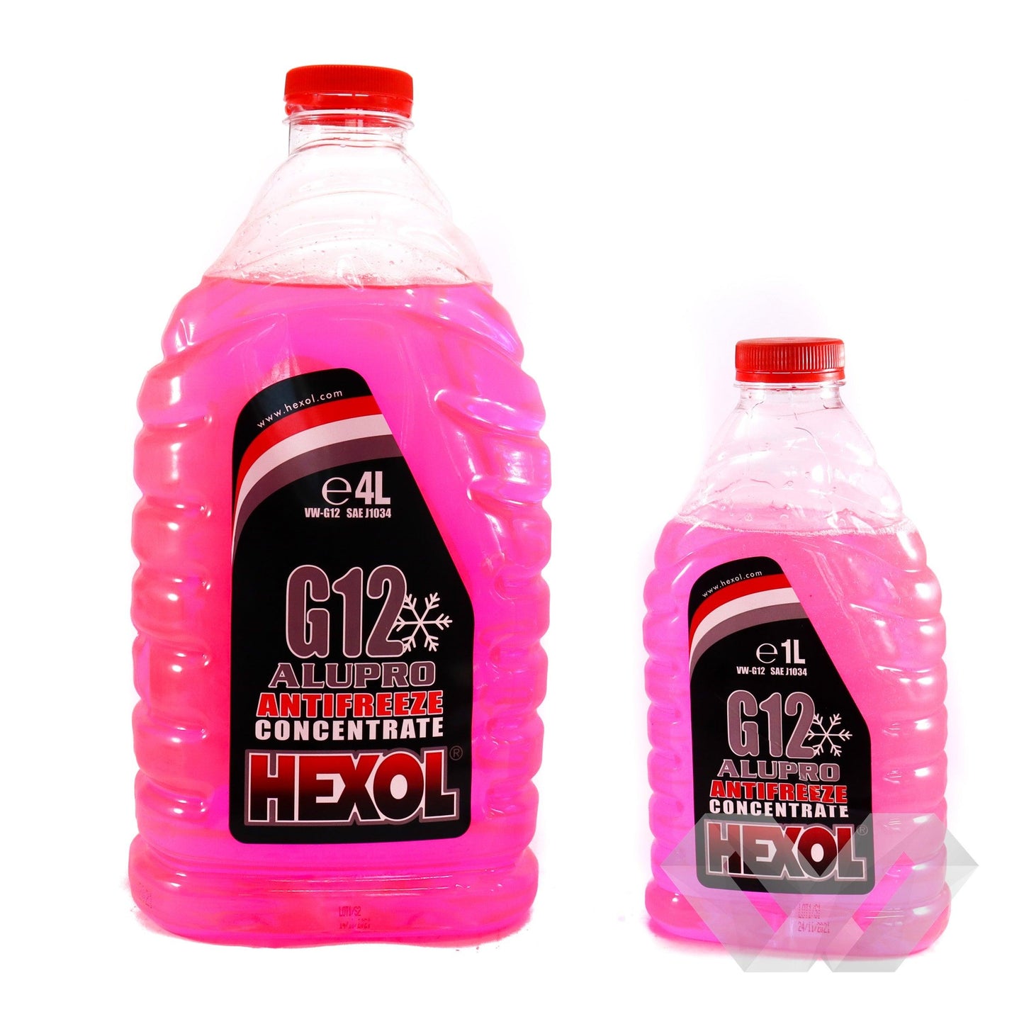 Antigel rosu G12 concentrat Hexol, -70°C 1L