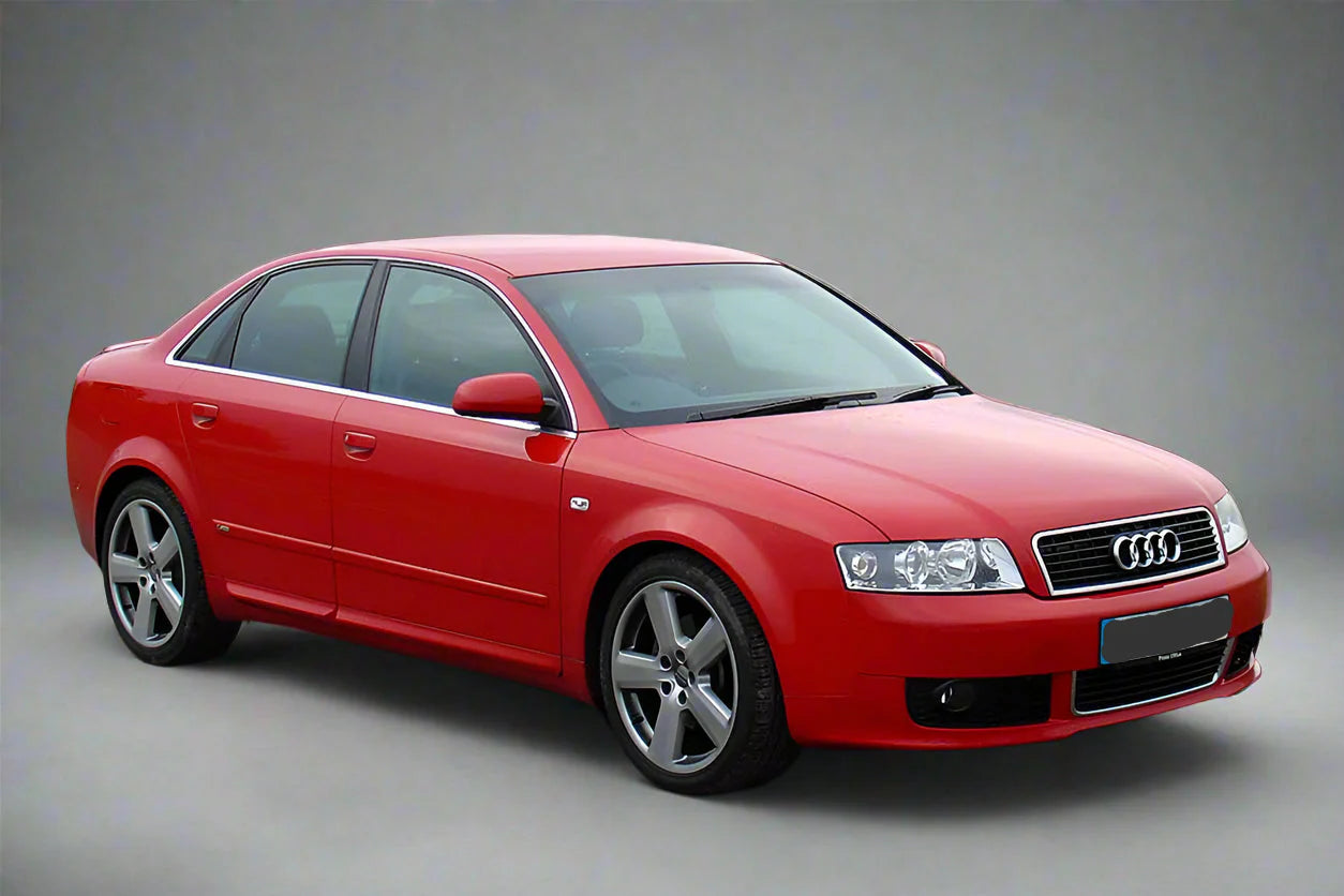 Covorașe Universale Tip Tăviță TEAMCAR® Audi A4 B6 Sedan (2000–2004), Set 5 Bucăți, Red