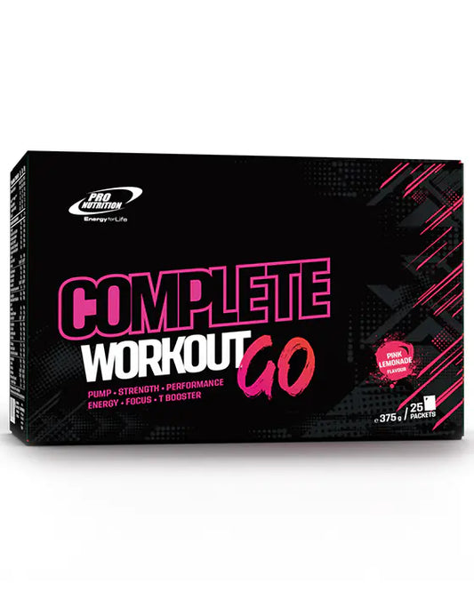 Complete Workout GO 25 X 15g Pink Lemonade