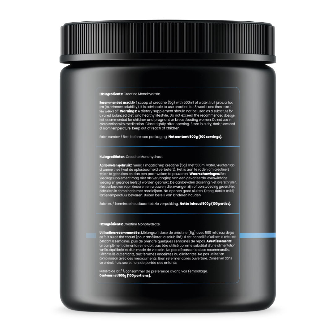 PlantPowders Creatina Monohidrat 200 mesh 500g