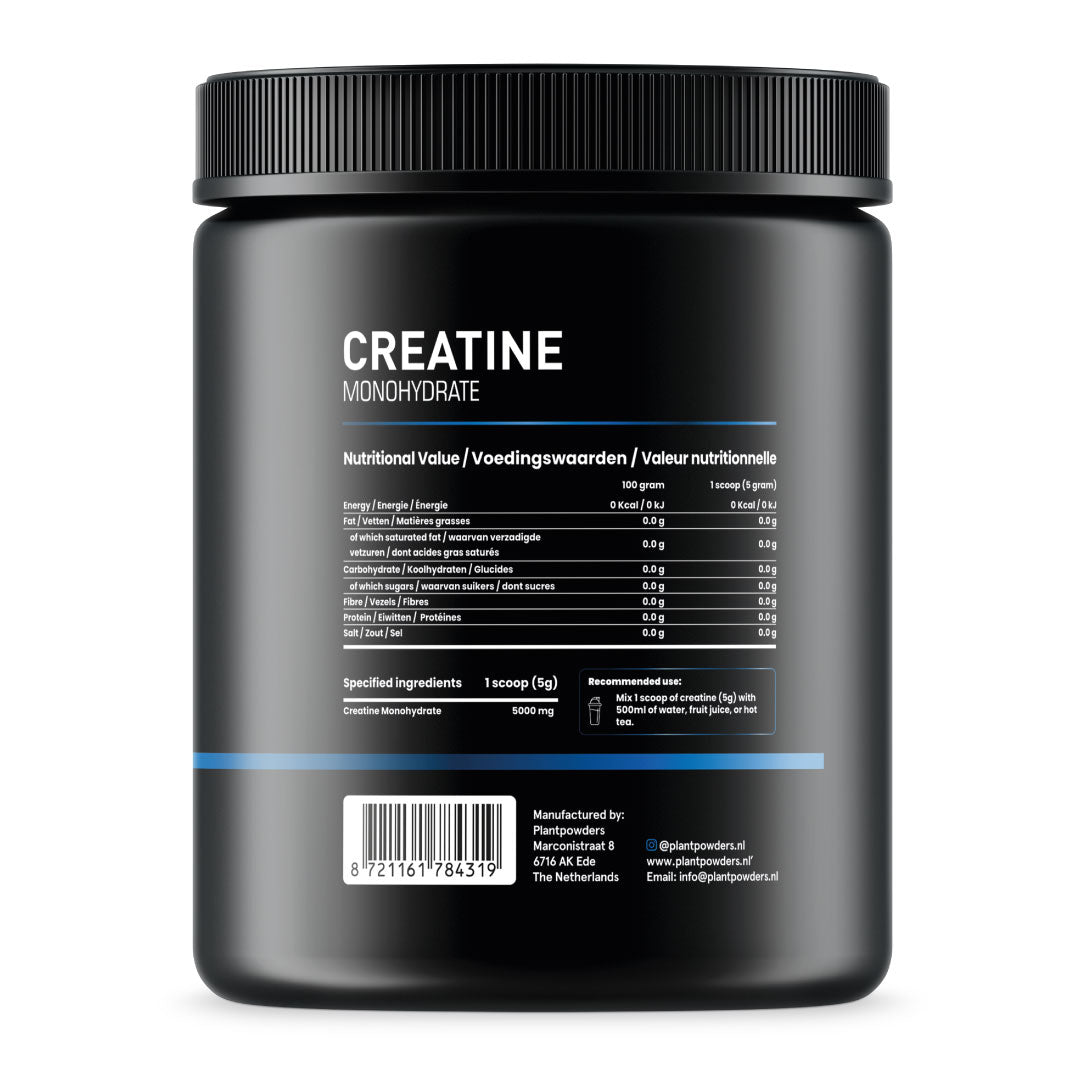 PlantPowders Creatina Monohidrat 200 mesh 500g