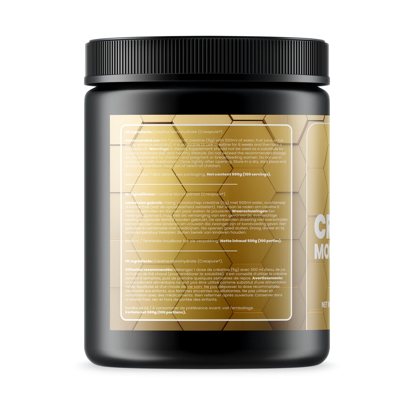 PlantPowders Creatina Monohidrat Creapure® 500g