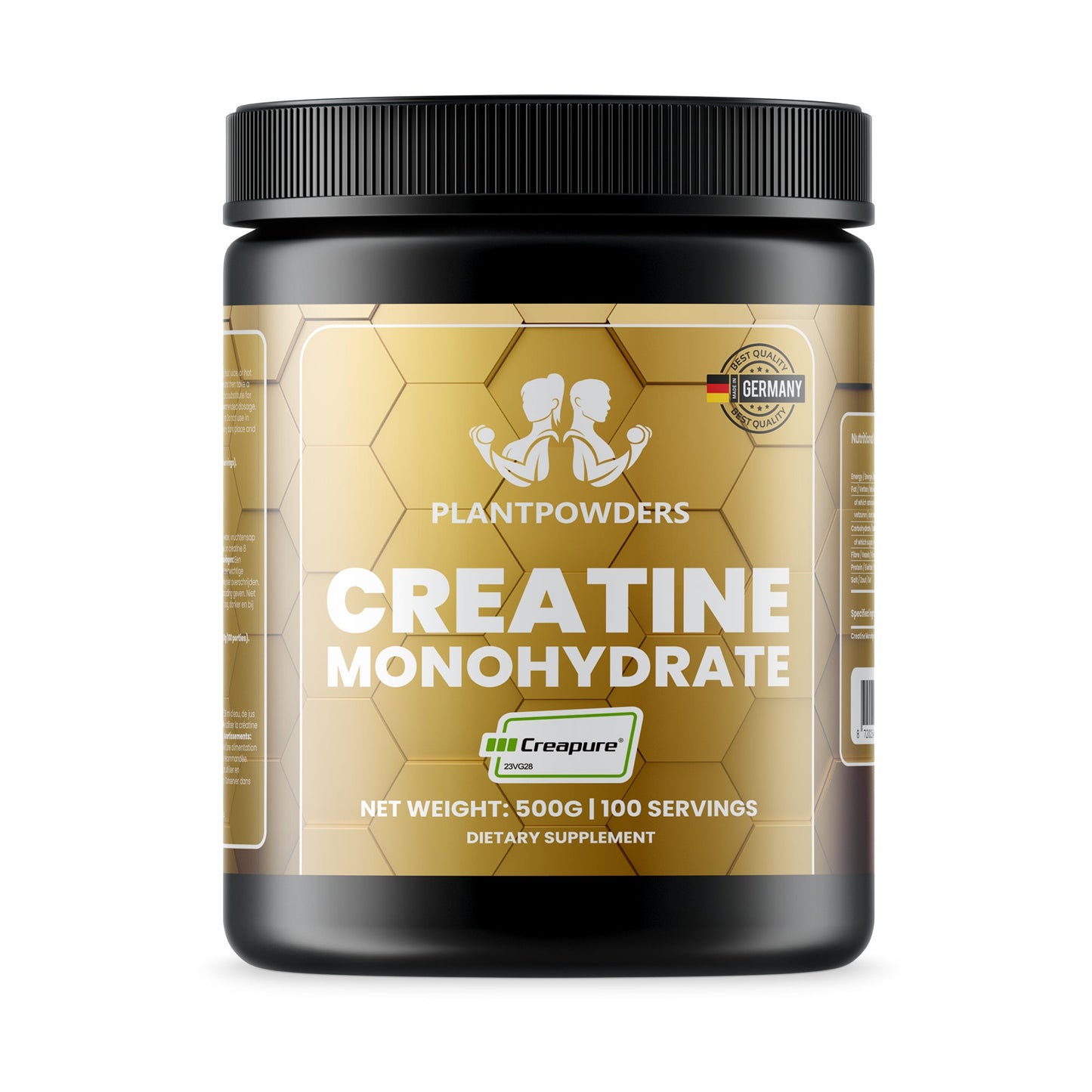 PlantPowders Creatina Monohidrat Creapure® 500g