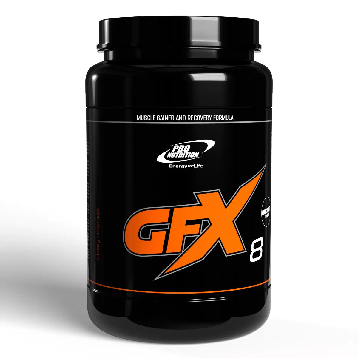 GFX-8 Gainer 1500g Mix Proteic Pentru Creștere Musculară Rapidă - Creamy Nougat Pistachio & Hazelnut