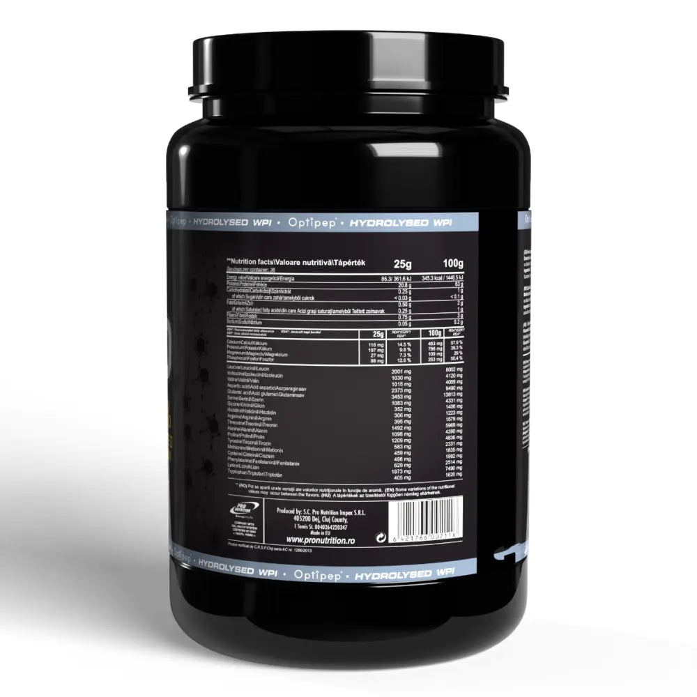 Hydro Pro Hidrolizat Proteic Din Zer Cu Asimilare Rapidă 86% Proteina 900g - Cafea