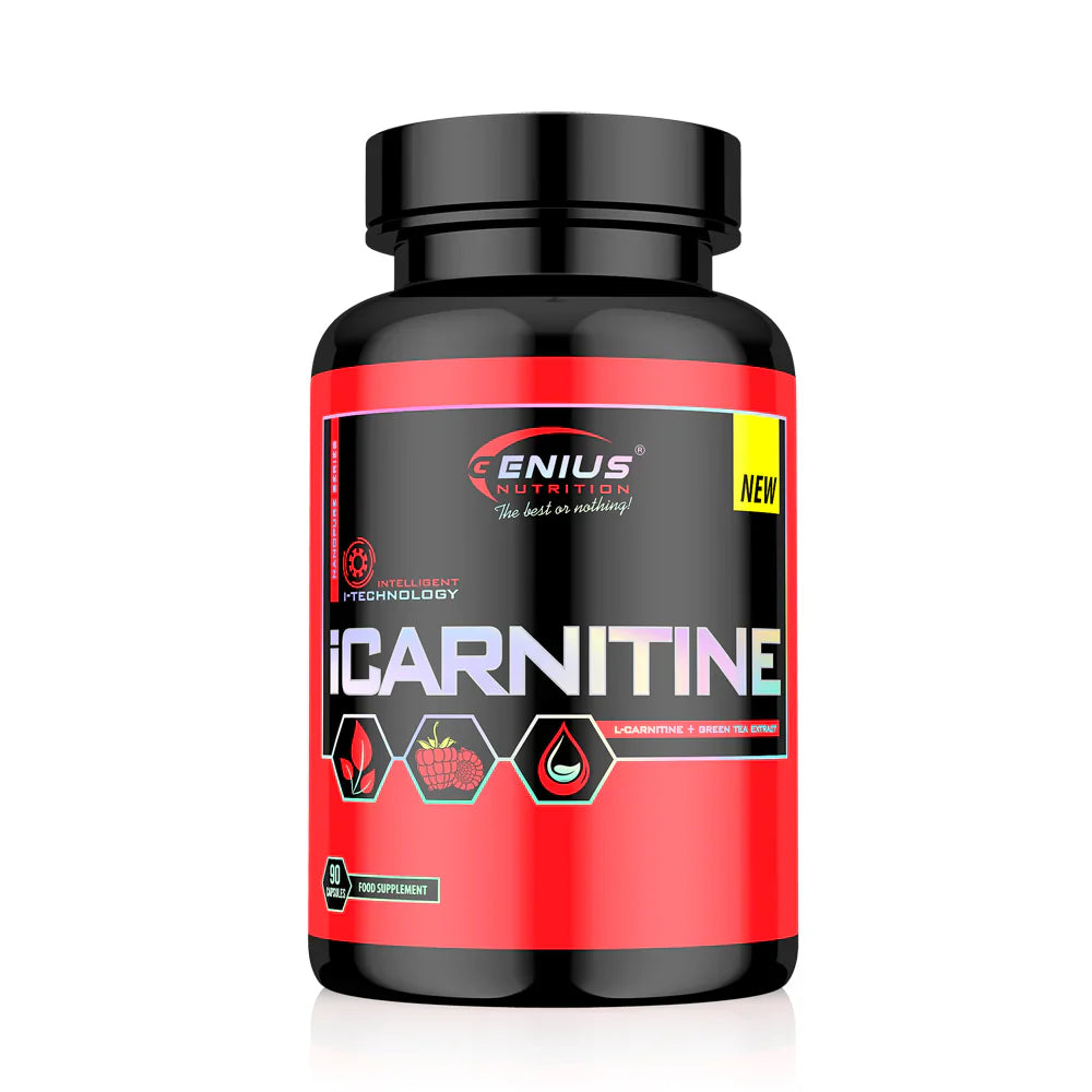iCarnitine + Ceai Verde Genius Nutrition 90 capsule