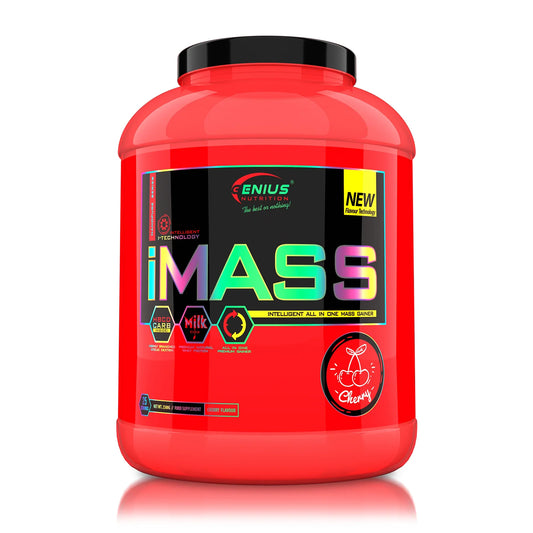iMASS 2500g - Suport nutritiv complet pentru cresterea masei musculare - Cireșe
