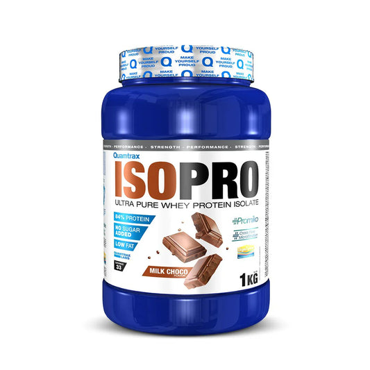 IsoPro Izolat Proteic Premium Din Zer Cu Aromă De Ciocolată 1000g