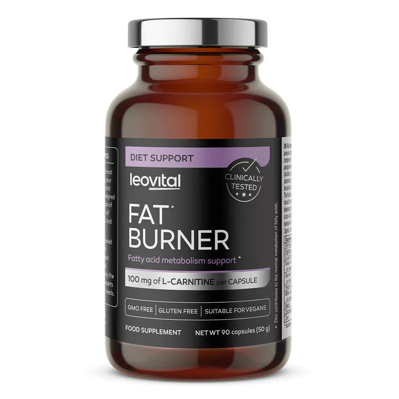 Supliment pentru Arderea Grăsimilor Leovital Fat Burner 90 capsule